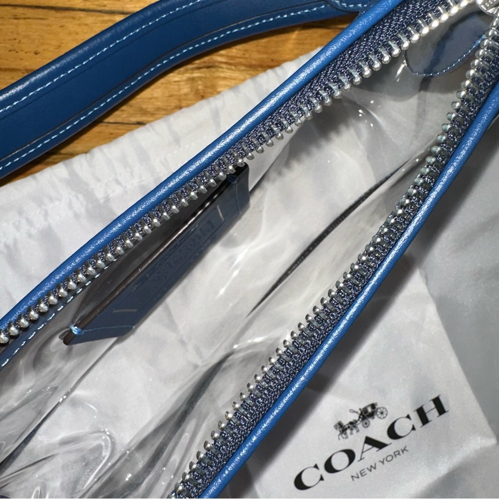 Coach clear stadium swinger bag - Picture 9 of 10